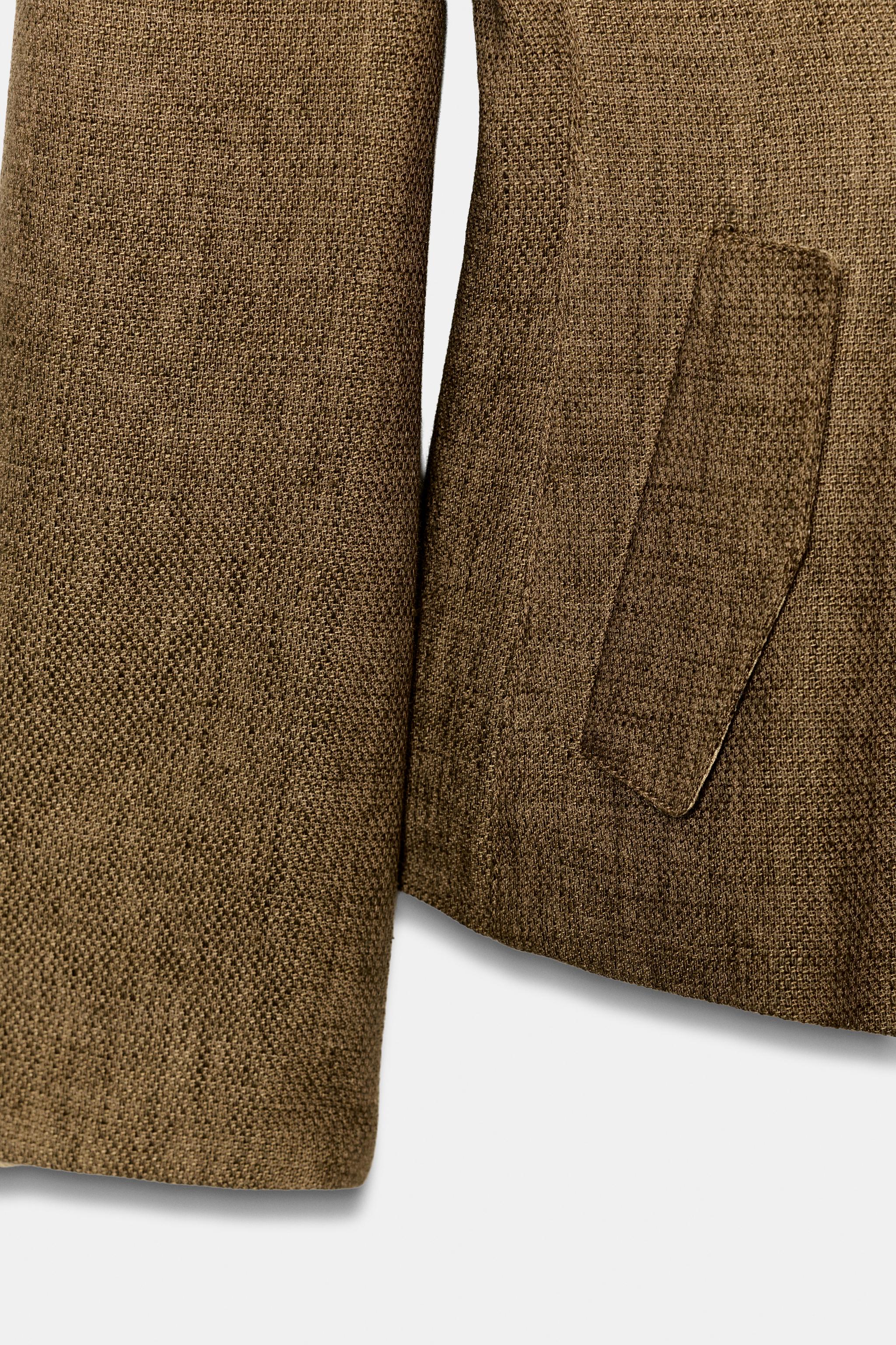 ZW COLLECTION LINEN BLEND BLAZER